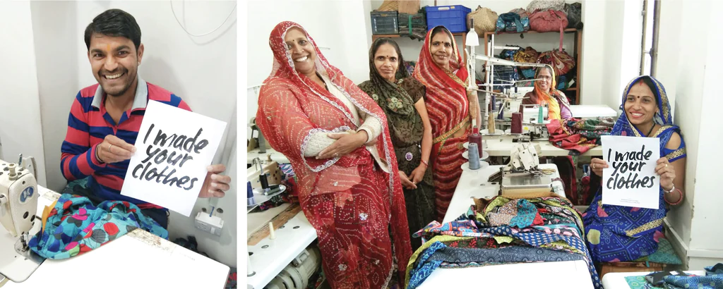 workers in a factory engaged in ethical manufacturing practices.